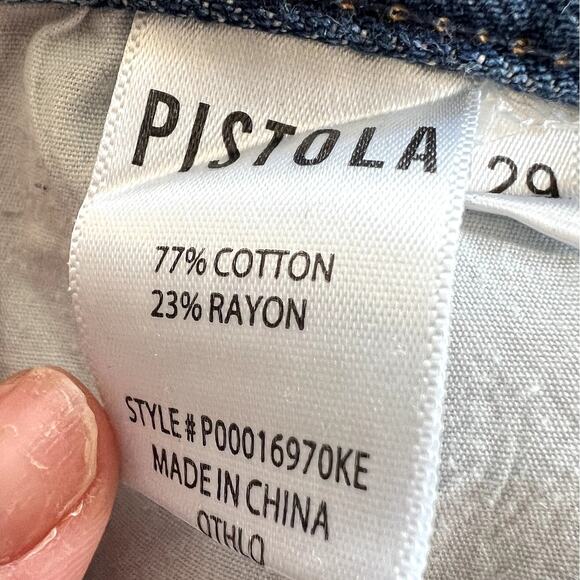 Revolve PISTOLA Ruby High Rise Palazzo Wide Leg Jeans Sz 29 - Picture 8 of 8